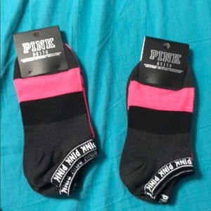 NEW! Victoria Secret PINK No Show Socks